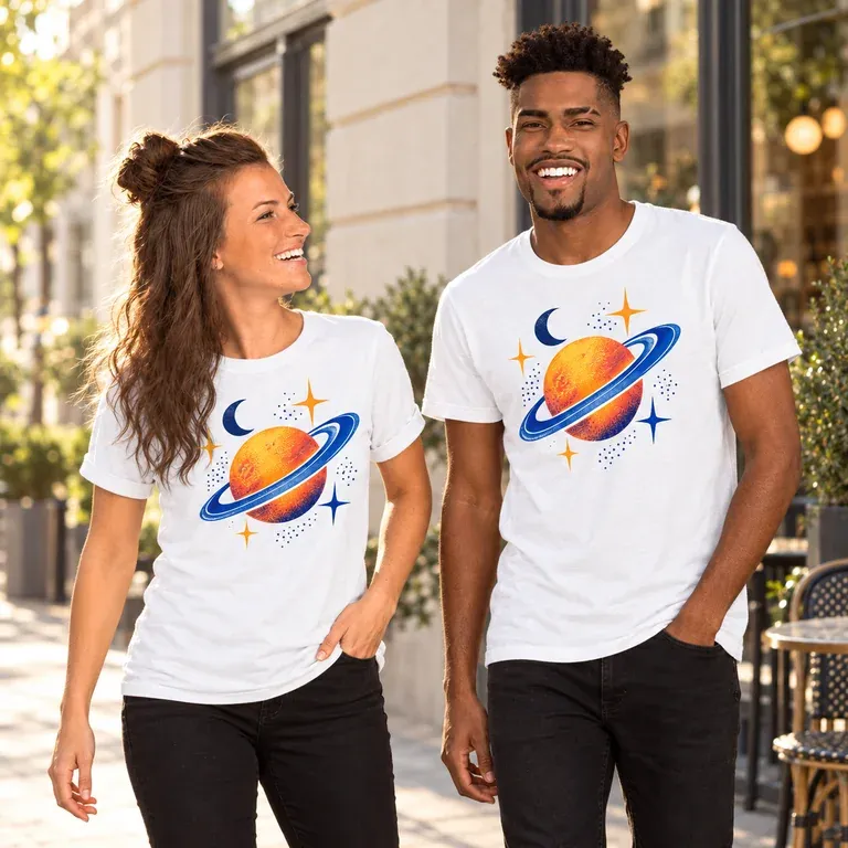 Unisex Staple T-Shirt | Bella + Canvas 3001 view 3