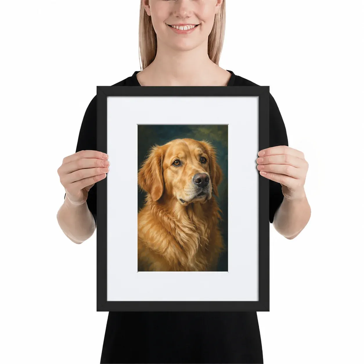 Matte Paper Framed Poster With Mat view 2